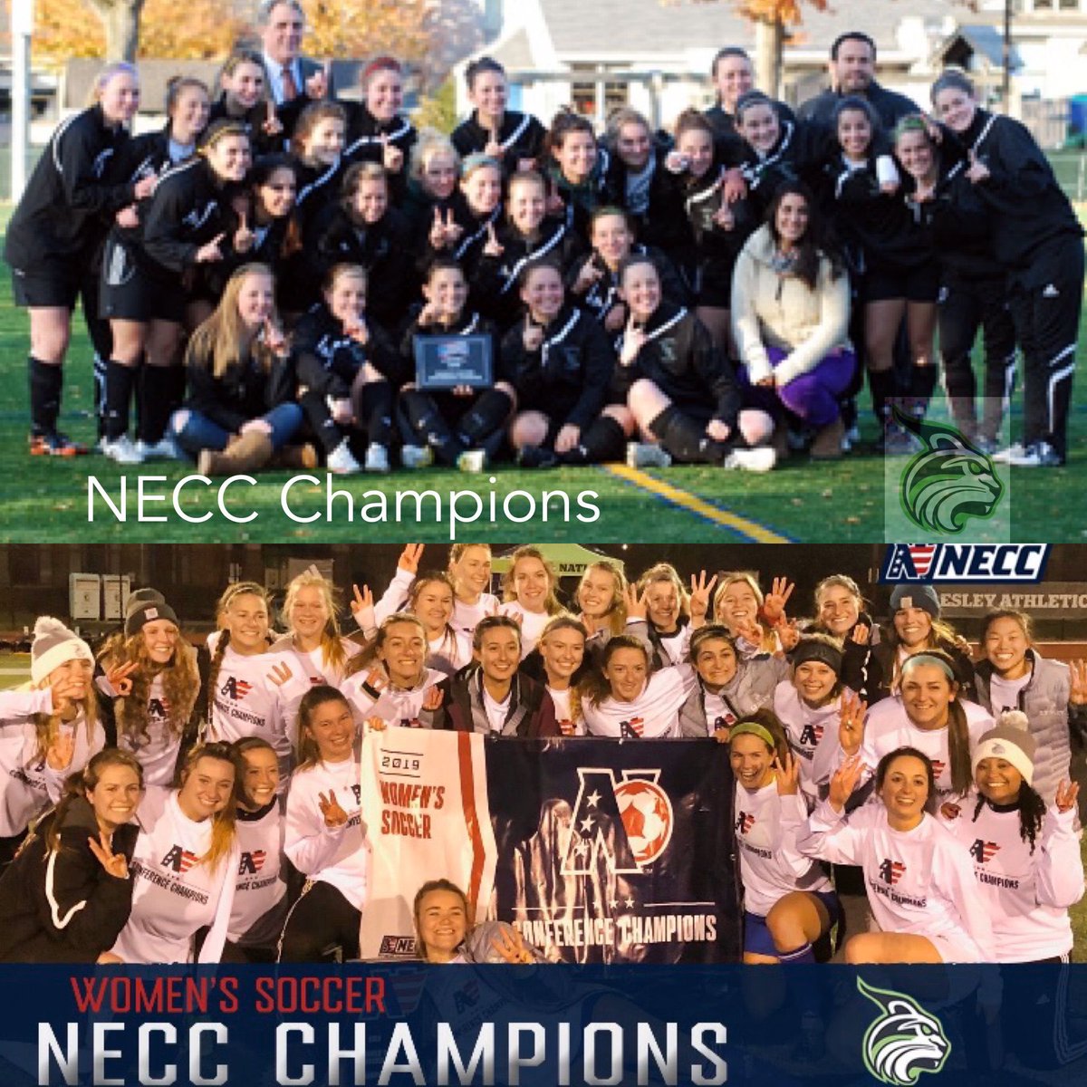 Lesley_WSOC's tweet photo. Top photo: Beginning of decade Bottom photo: End of decade #lesleysoccer #LUWS #Scolynx https://t.co/oqIW7JM5Th