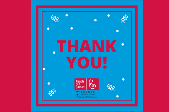 chawisconsin's tweet photo. As the year wraps up @reachoutandread Wisconsin would like to thank all the clinics and staff that participate in our early literacy program and for the coaching, modeling and supporting they do for families and kids everyday #BooksBuildBetterBrains #RORWI https://t.co/9m1IoYh0lE