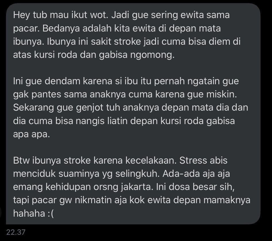 tubirfess's tweet photo. PUSING ANJ TERLALU BANYAK DOSA DALAM SATU PARAGRAF https://t.co/67oBiRnNcH