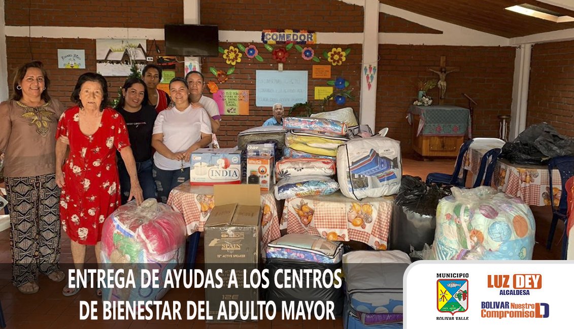 bnc2023's tweet photo. ENTREGA DE AYUDAS A LOS CENTROS DE BIENESTAR DEL ADULTO MAYOR 

#BolivarNuestroCompromiso
https://t.co/h3YvooFrPg https://t.co/zpvmS4MOX5