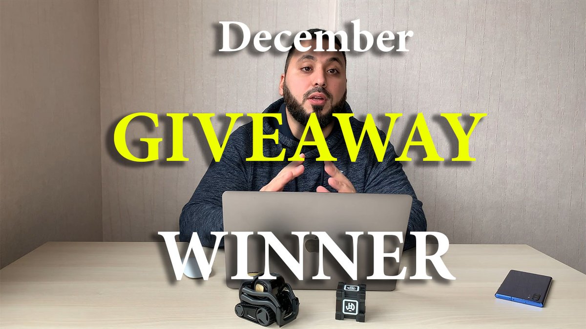 RYtechreviews's tweet photo. So the winner of December GiveAway is... https://t.co/oFXy0CkUkW https://t.co/1ebpAnRugC