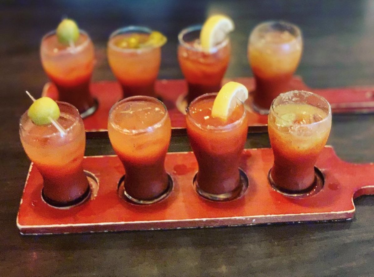 2ndNSecond's tweet photo. A Bloody Mary flight is the only way to say goodbye to 2019. Who's ready for Brunch? 

Thanks for sharing this photo, Hales156! https://t.co/ToCsFYGQgy