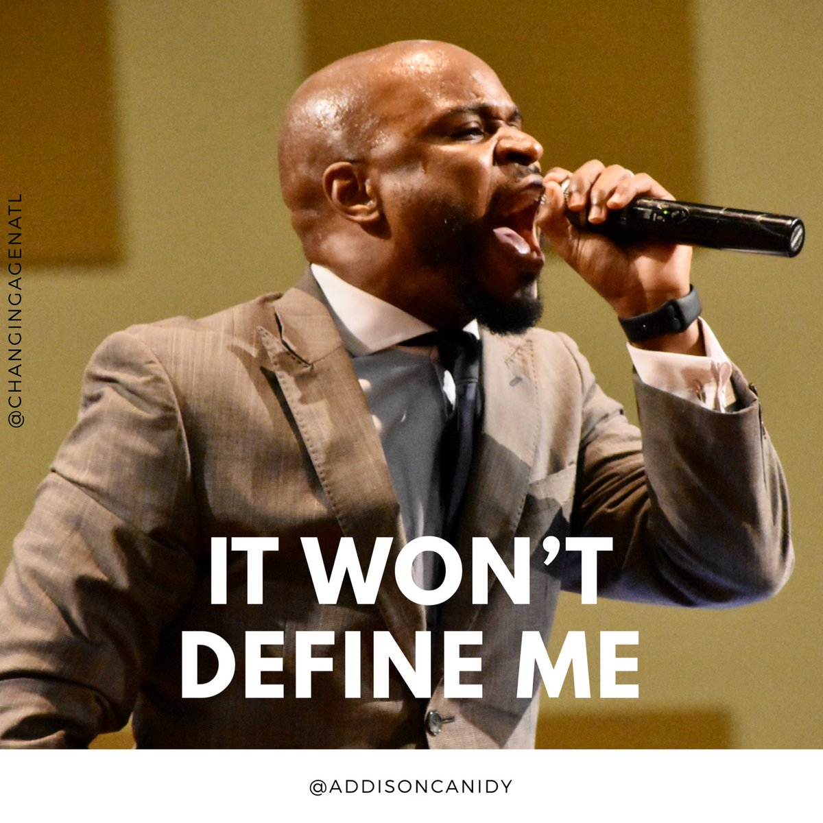 CHANGINGAGENATL's tweet photo. This Word yesterday by our Pastor Elect @AddisonCanidy was so necessary and right on time. It Won’t Define Me! Head over to our Facebook Page (https://t.co/S5pVqjA2bQ) watch.

#SundayService #SermonNotes #letsgoin #iloveCAG https://t.co/nCEEqpGNiu