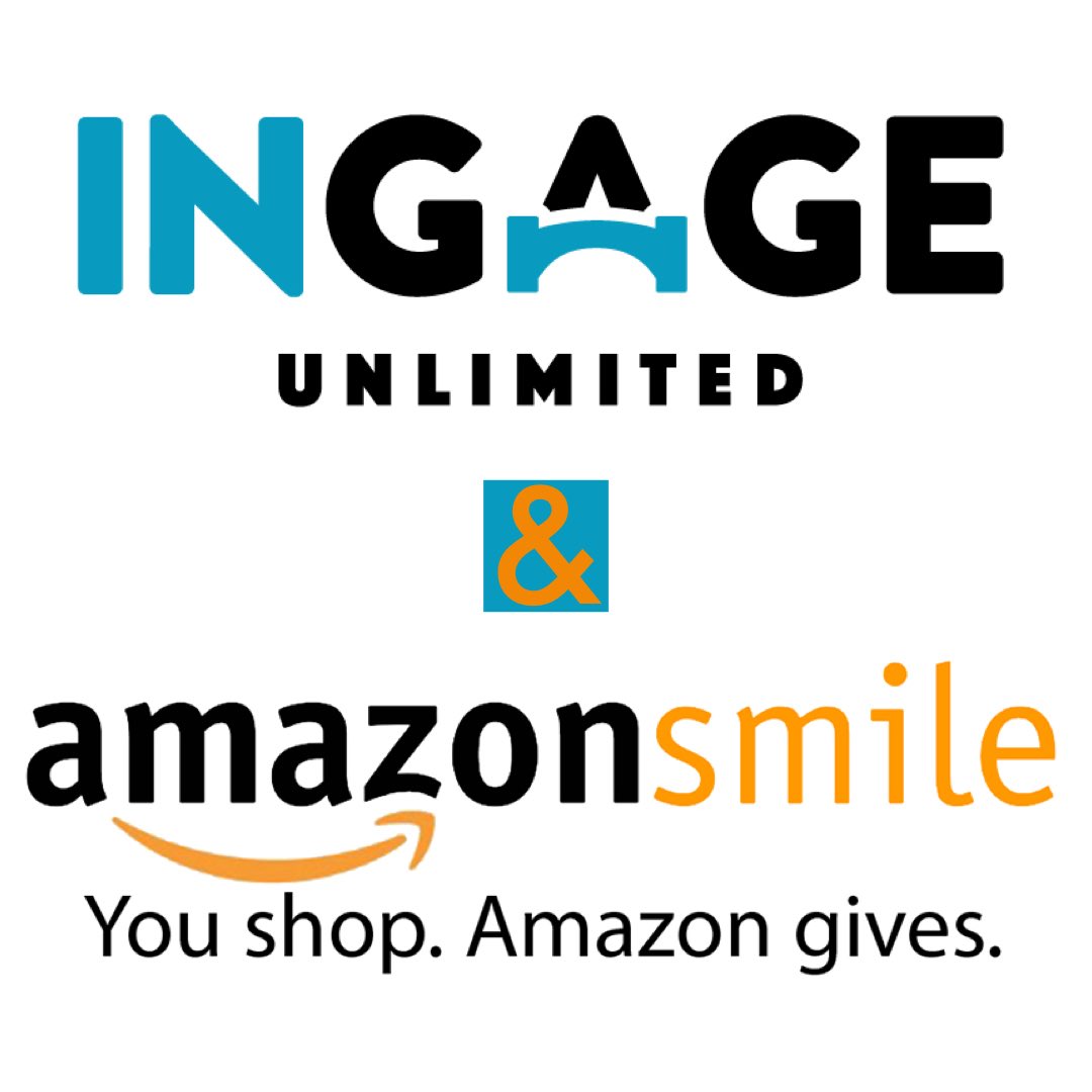 ingage_me's tweet photo. You can now give to Ingage every time you shop on Amazon through #AmazonSmile. It’s easy to sign up- search for Ingage Unlimited as your charity. Then, make sure that when you are shopping, you are doing it through the Smile platform. Together, we can make a difference! https://t.co/61Hw55Szl7