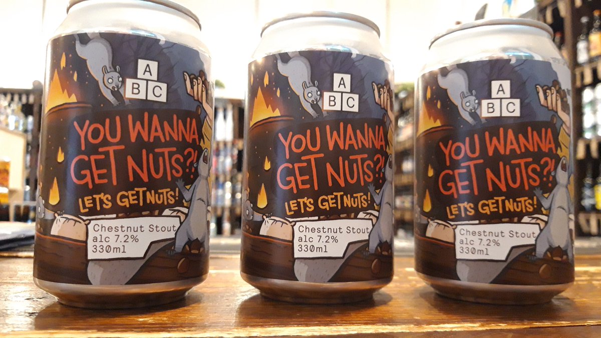 Centr_Ale's tweet photo. New from @alphabetbrewing of Manchester:
YOU WANNA GET NUTS?
LETS GET NUTS!
7.2% Chestnut Stout
Made with proper chestnuts😉
#craftbeer #trainbeer #stout #stoutnerds #Newcastle #CentralStation #NewcastleStation #chestnutbeer #shopindie #indieshop https://t.co/nDtWXXZ12Q