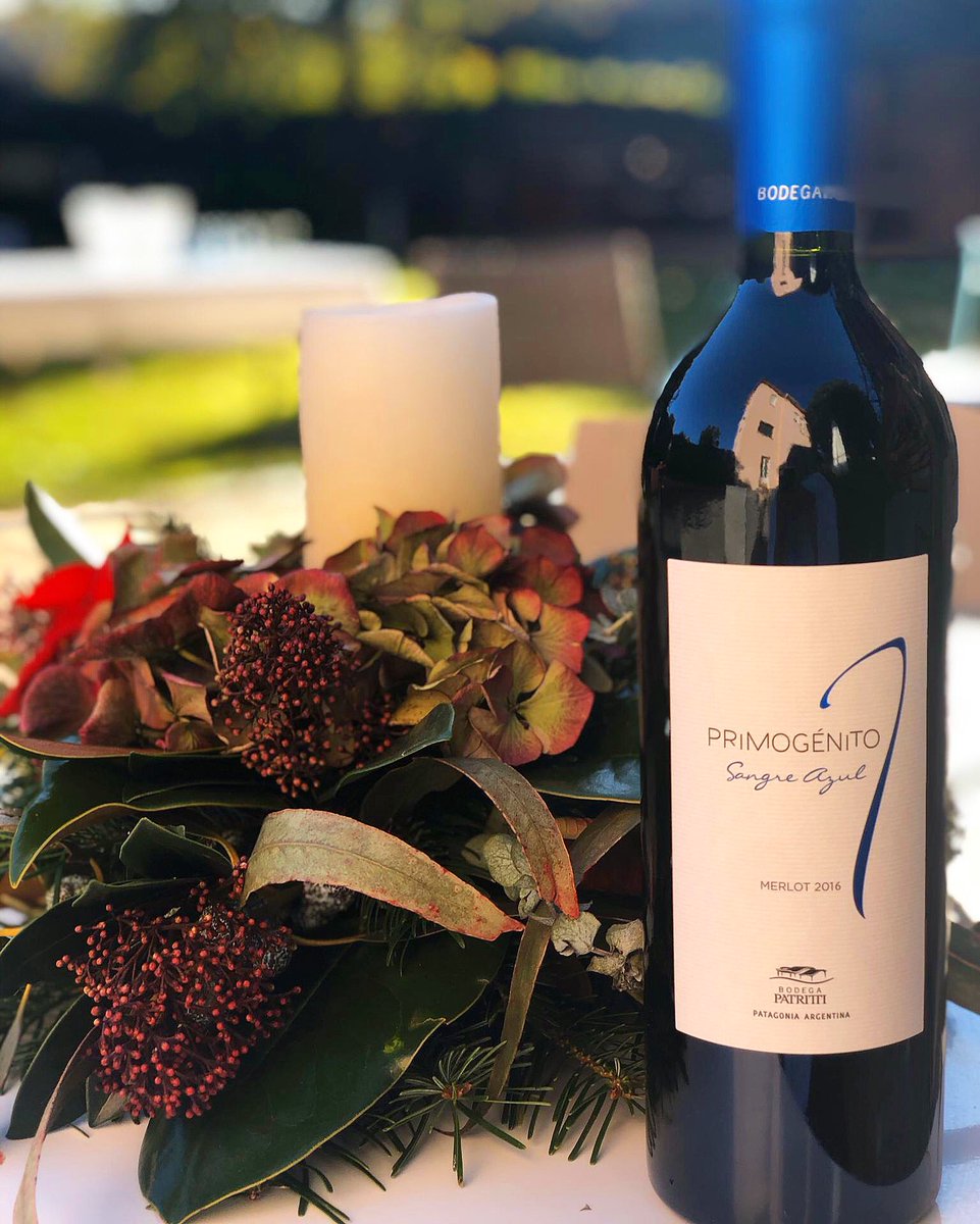 Seguimos celebrando 🍷 cada día con un vino ‘divino’, elegante y equilibrado como es el PRIMOGÉNITO Sangre Azul #Merlot 2016 <a href="/BodegaPatritti/">Bodega Patritti</a> 
.
Aromas y sabores del hermoso 🍃 paisaje de la #Patagonia argentina en San Patricio del Chañar.
.
¡ Esperamos que os guste 💋!