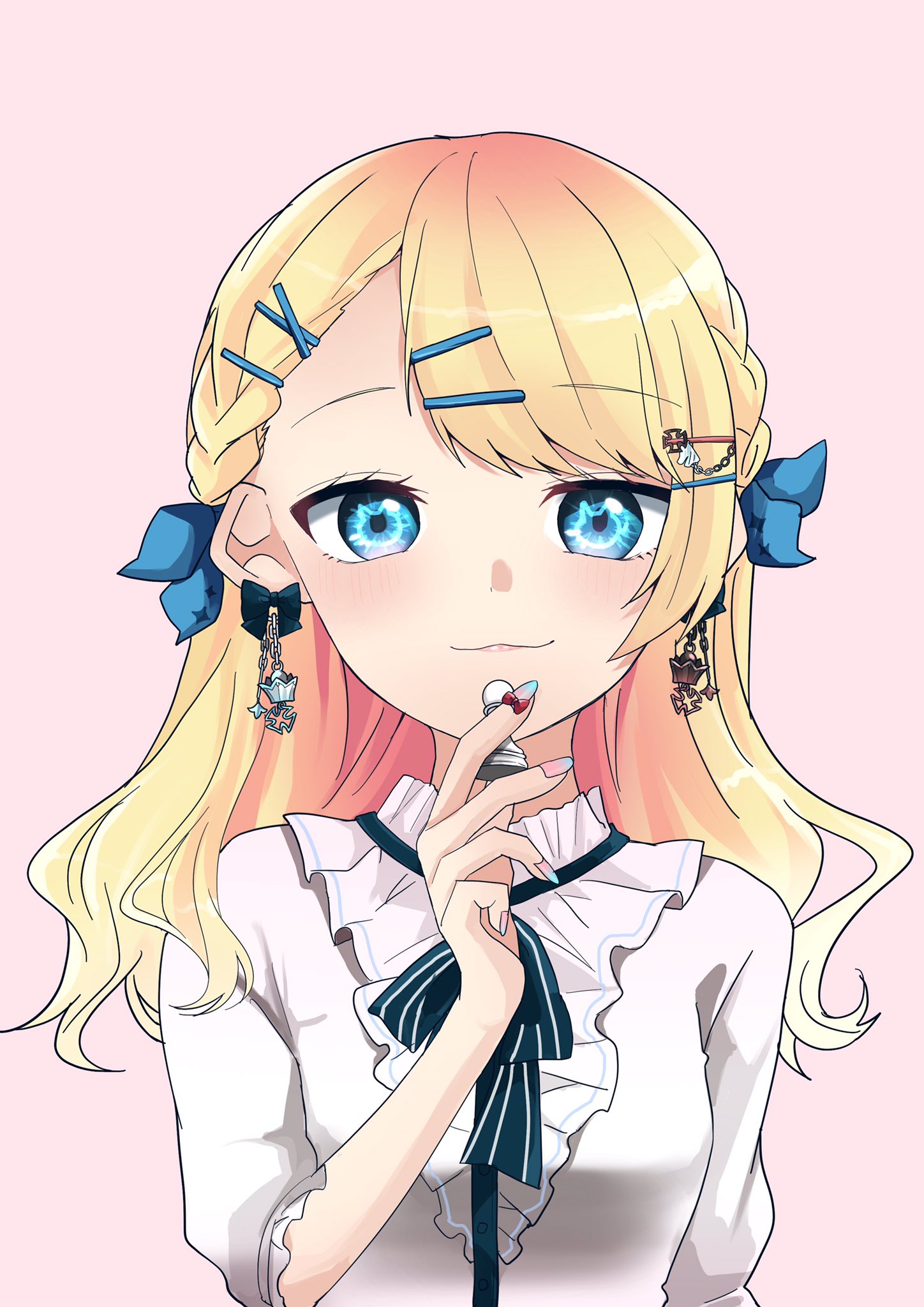 うさ丸 Auf Twitter フリーアイコン 不思議の国のアリス 鏡の国のアリスっぽいアクセサリーをつけた女の子です T Co Kefu4x9hvt Twitter