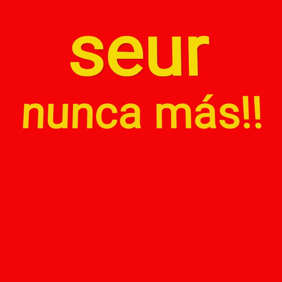 #seurnuncamas basta ya de tomar os el pelo.. <a href="/SEUR/">SEUR</a> <a href="/SEUR_responde/">@SEUR_responde</a> .en breve cuelgo video de lo que me ha pasado, mientras tanto inténtalo con otra compañía .