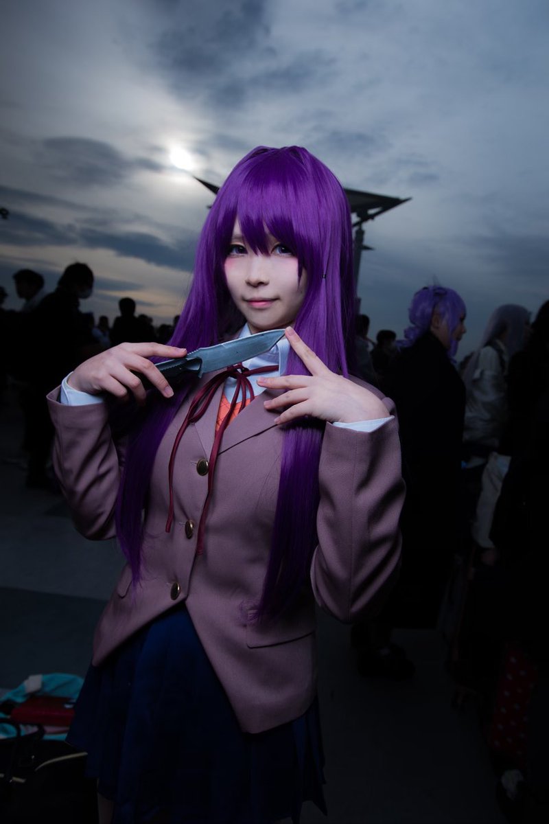 ドキドキ文芸部 ドキ文 DDLC ユリ Yuri コスプレ ウィッグ Yuri 空良檸檬 (@soraremon) on X: 