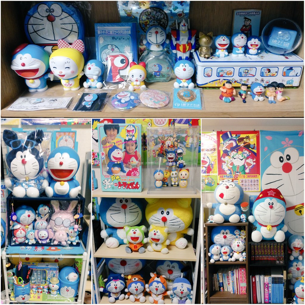 パスワードが分からなくてまだ削除できてません Ar Twitter 今年最初にして最後のドラえもん部屋あっぷ 1年前よりグッズ増えたと思うけど その反面飾り方が迷子に 3ゝ こうした方が良いのでは ってゆうのがあったら教えて頂きたいです ŏ