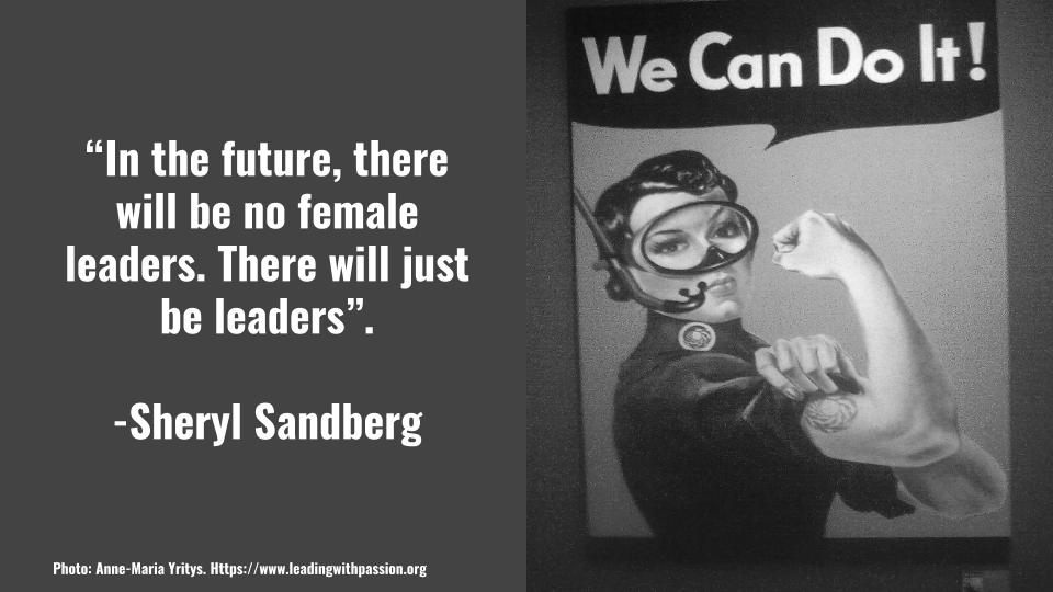 LeadingWPassion's tweet photo. Why does the world need 50/50 leaders? https://t.co/oLJhpoBfqq
#leadingwithpassion https://t.co/RM4tV6515I