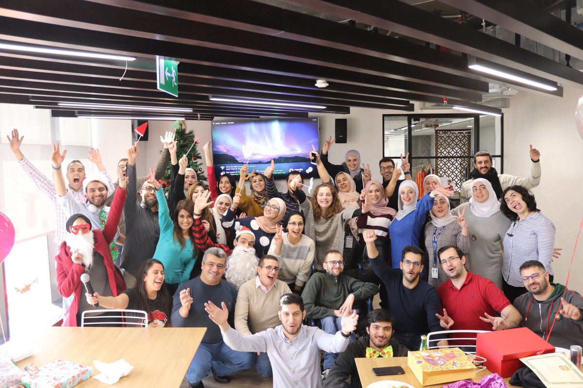 ExpediaJo's tweet photo. Ending the year on a good note with this amazing team! Here's to many more success, achievements, and awesome get-togethers. 

See you in 2020. 😉 #OneTeam #ExpediaJo https://t.co/TFBXQJXhpx