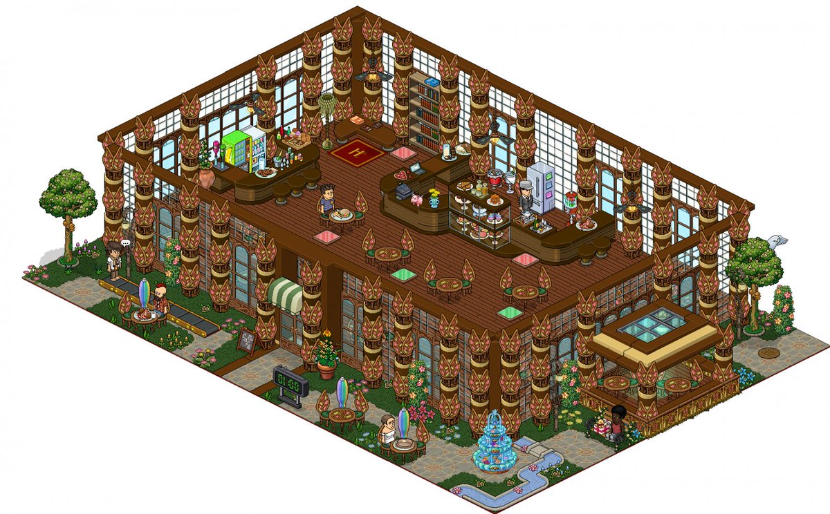 My Coffee Shop ☕️ Room made by JantiAdam <a href="/Habbo/">Habbo</a> <a href="/habbo_tr/">Habbo TR</a>
