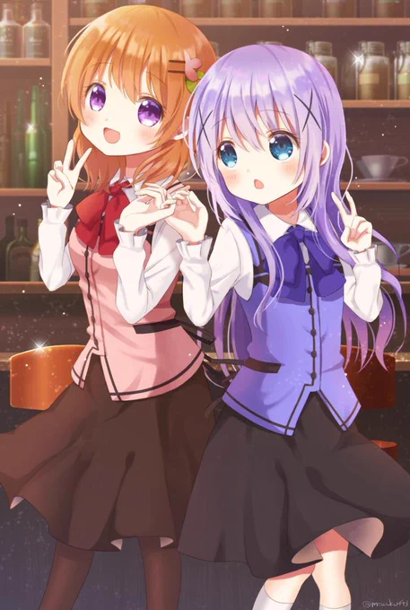一番頑張ったのは千夜ちゃんかな!来年もたくさんお絵描きしたい #2019年自分が選ぶ今年の4枚 