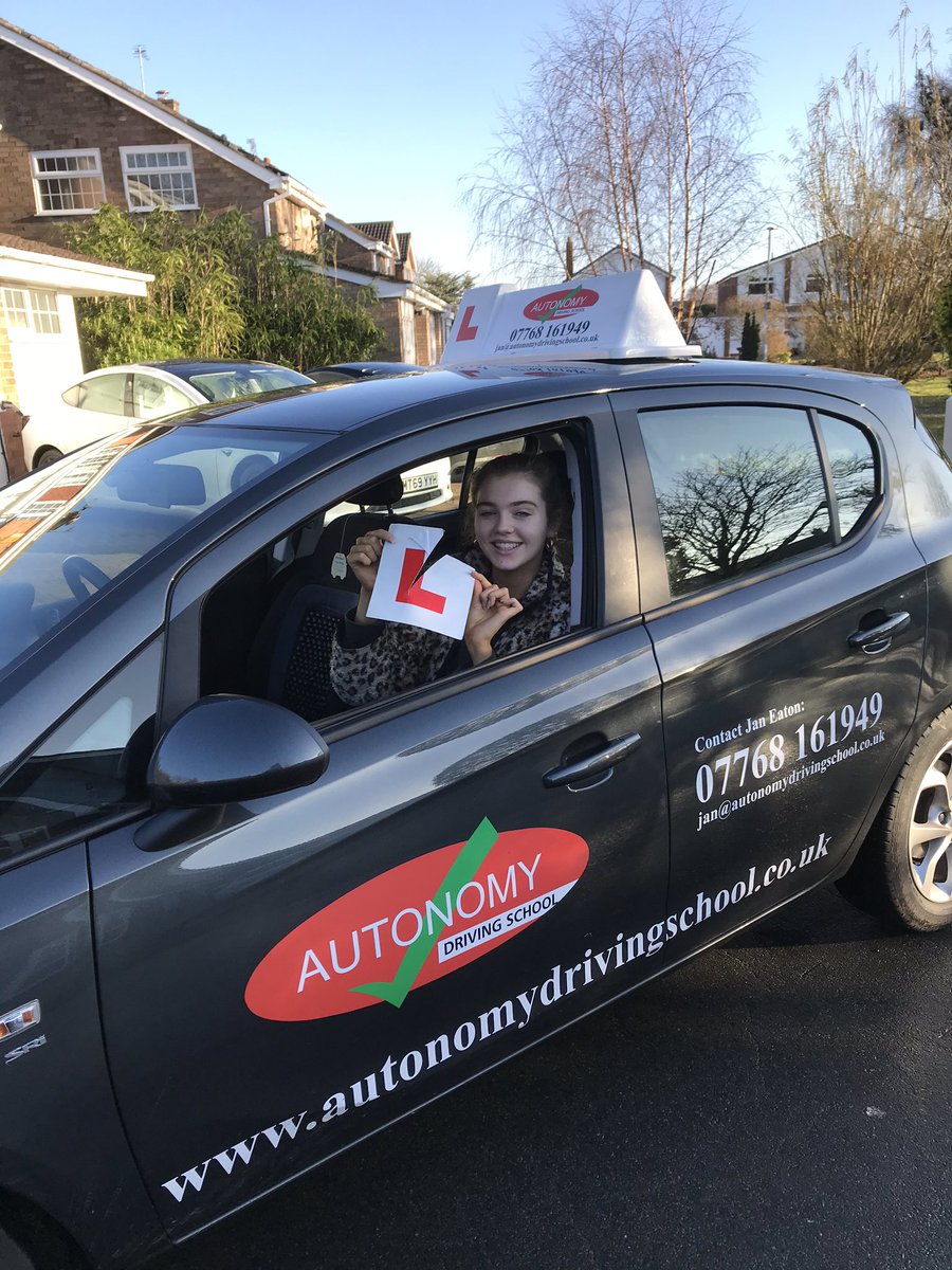 AutonomyDriving's tweet photo. Congratulations to Charlotte Osborne!!!
She Passed her Practical Driving Test Today; another Successful Pass with Autonomy Driving School #drivinginstructorliverpool https://t.co/qfMBK4KgUb