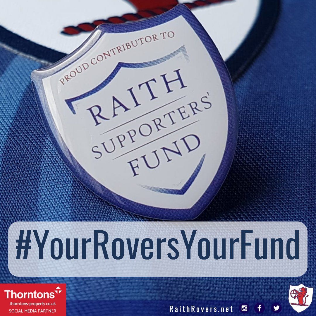 RaithRovers's tweet photo. 💙 #RaithSF

This Saturday we have our 2nd quarterly draw with 3 prizes up for grabs! 

1️⃣ - £1000

2️⃣ - Boardroom Experience

3️⃣ - 2 tickets for Scottish Cup v Livingston

It's not too late to get involved, pay in today or tomorrow to be included!

#YourRoversYourFund https://t.co/jbjbPggik9