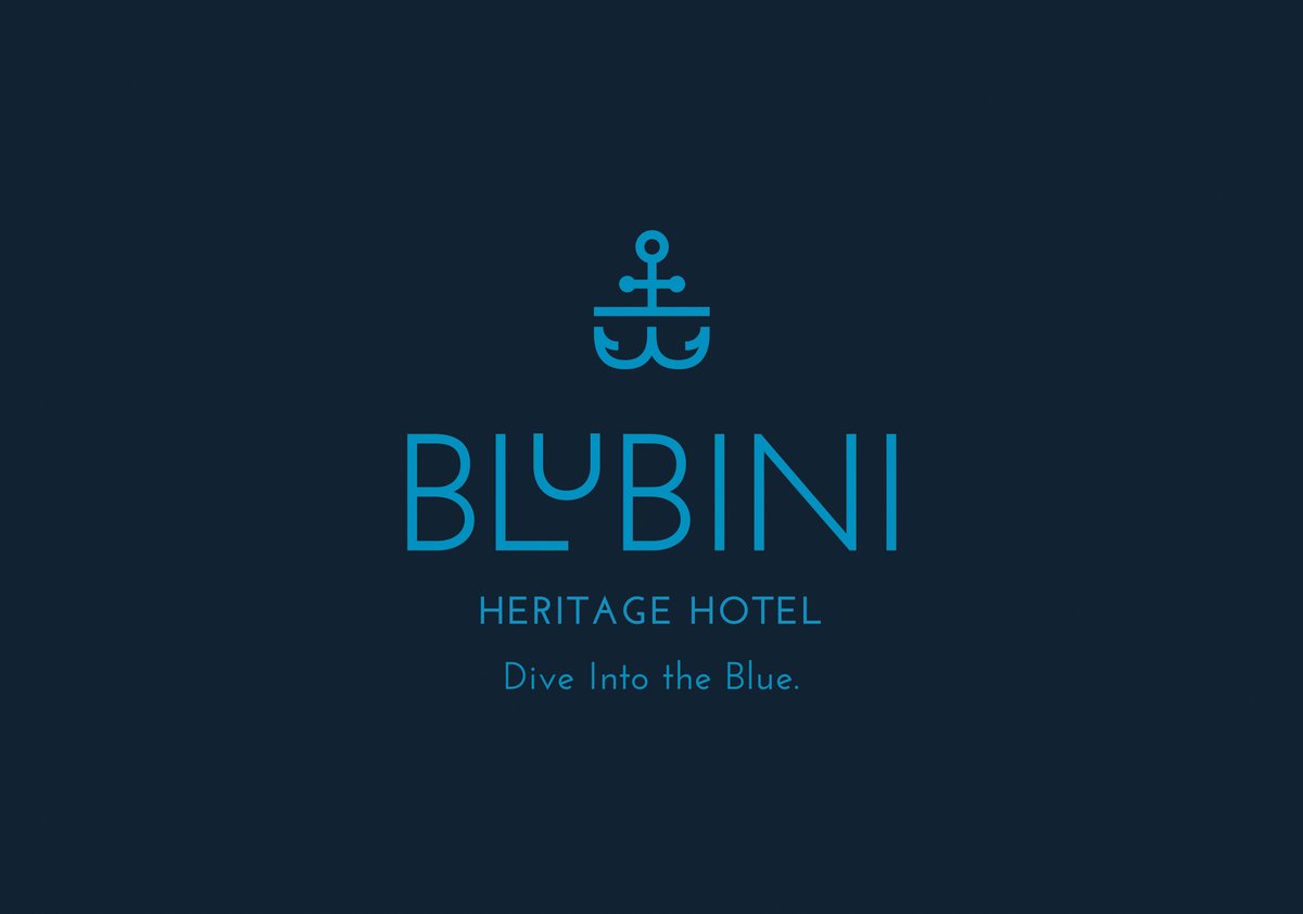 [BRAND NAME] Ime branda Blubini kovanica je eng. riječi blue (plavo) te prvog imena Rovinja koji je davno u povijesti bio poznat kao Castrum Rubini. Kako bismo dodatno potaknuli goste na istraživanje kreirali smo slogan "Dive Into the Blue" #branding bit.ly/2F6XbZ2