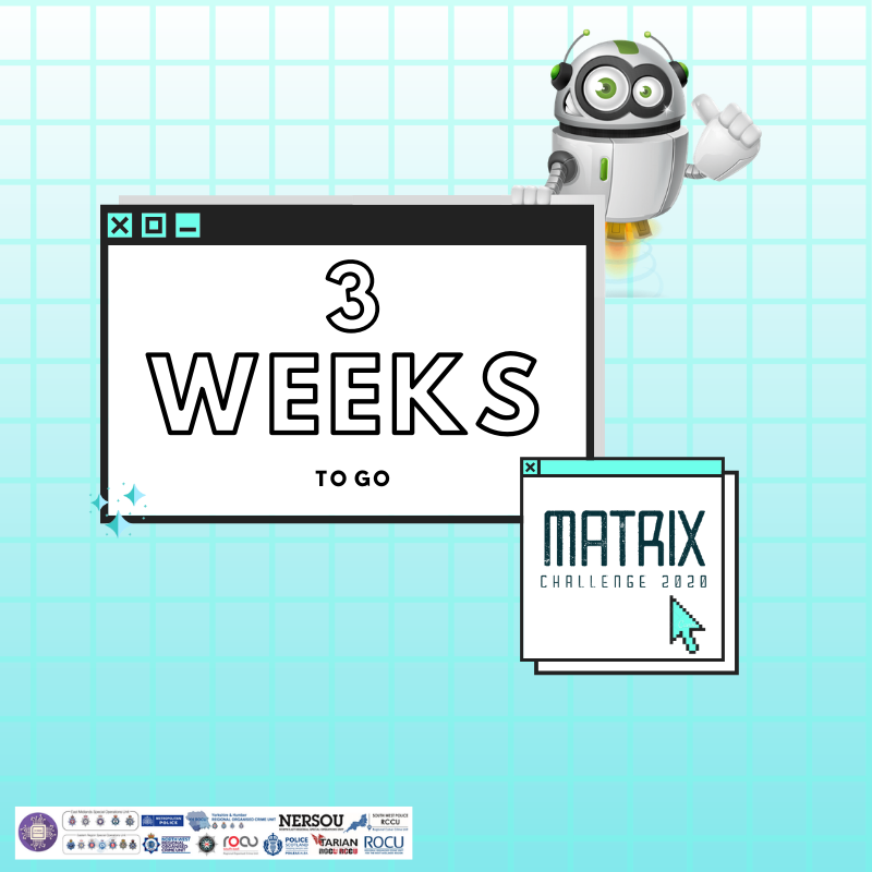 CyberPrevent's tweet photo. Matrix Challenge - only 3 weeks to go!  Cyber Competition for 11 - 17 year-olds.  We are excited to be running the Semi-Final in Liverpool on 21st March.  Register your interest here: https://t.co/Z0dq4xTswi https://t.co/3kOdVXDU7h