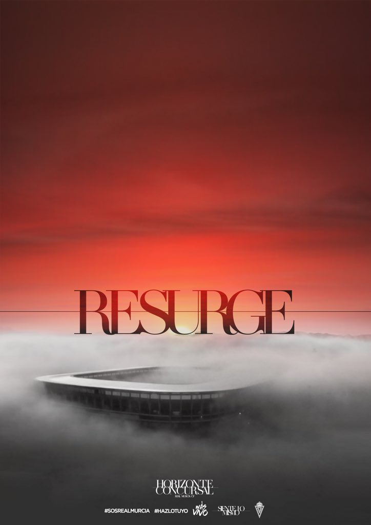 realmurciacfsad's tweet photo. / #RESURGE / Hoy 30.12.2019 el Club comunica que EVITA la liquidación del Real Murcia CF SAD por incumplimiento Concursal. https://t.co/6YOhb6mJ4Q