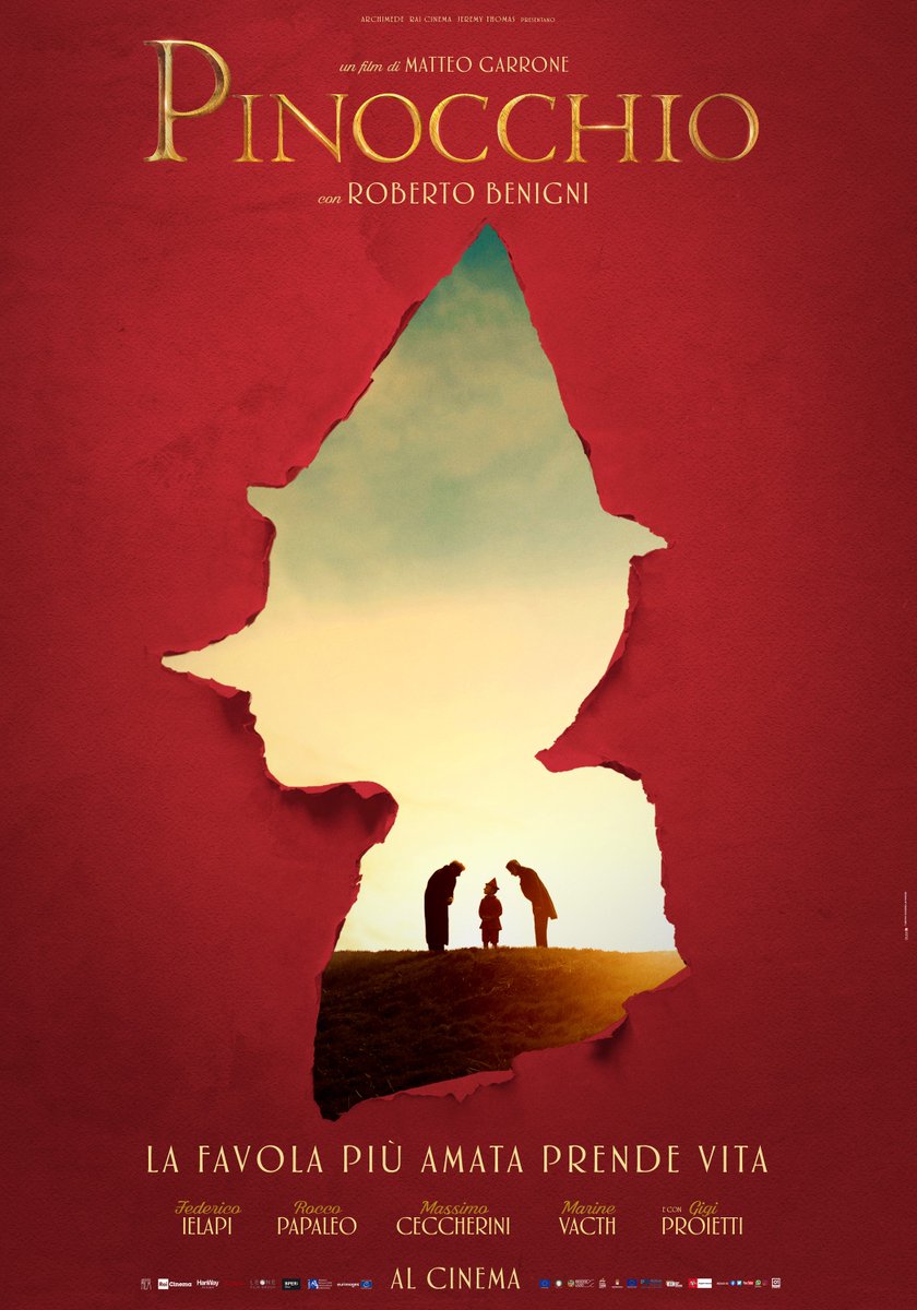 01Distribution's tweet photo. #Pinocchio 🤥 è il film più visto nel weekend, con 1,5 milioni di spettatori. Corri a vederlo anche tu! https://t.co/2W6RZtW8U3
