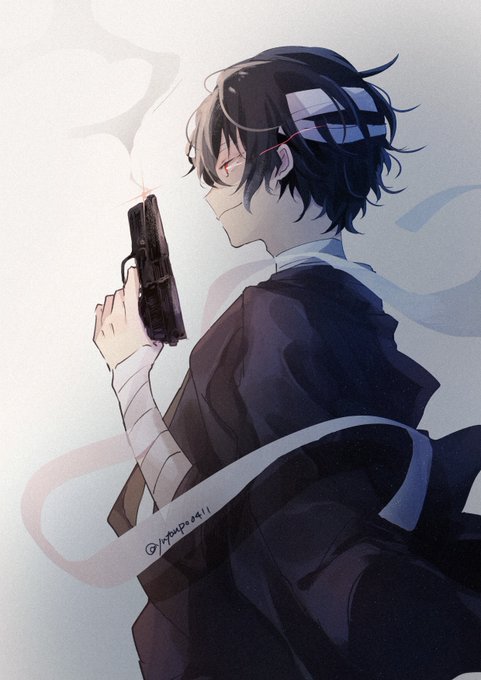 「1boy handgun」 illustration images(Oldest)