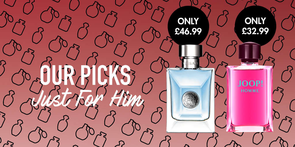 Looking for something new for him? 🤩

Discover here: ow.ly/YS6v50xGPb4
(Offer ends 23rd Jan. see website for full T&amp;C's)

#Perfume #Sale #Versace #Joop