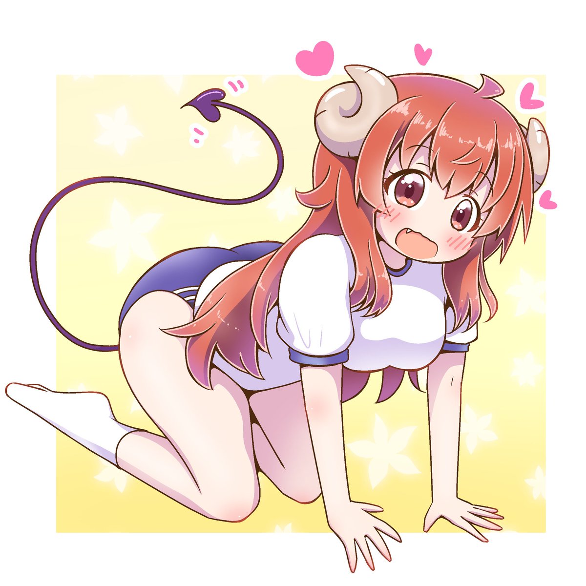 吉田優子 「今年も1年間ありがとうございました(*^_^*)
今年ラストのイラストは体操服シ」|ソレガシ16bitのイラスト