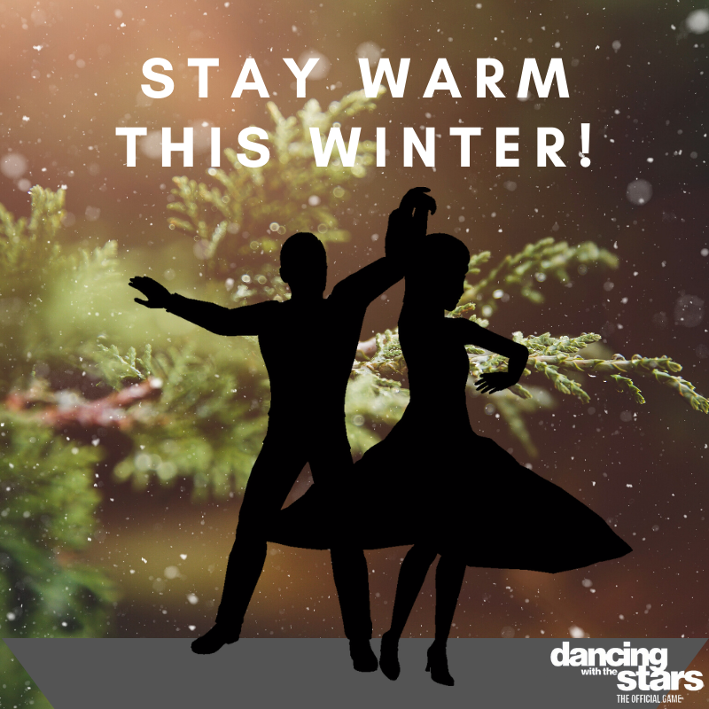 dwtsthegame's tweet photo. Stay warm this winter and keep up your training! #DWTS #DWTSGame https://t.co/byJdbsEOOu