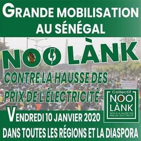 TagueDame's tweet photo. #Nio_Lank vendredi 10 janvier 2020 pour dire a #macky_sall qu'on va pas payé pour pour ses #Dg voleur et son frère #Aliou_sall le voleur de l'année 2019
Libéré aussi nos héros #Guy_Marius_Sagna / #Leuz et #Ousmane sarr https://t.co/7m5XiTw752
