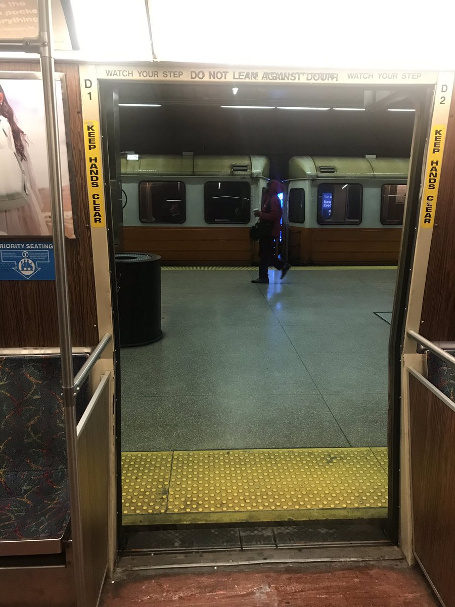 DieMBTA's tweet photo. Disabled #mbta #orangeline train at ruggles. 

Bring your umbrellas, it’s a wet #blueMonday https://t.co/cjrLLxXUJa