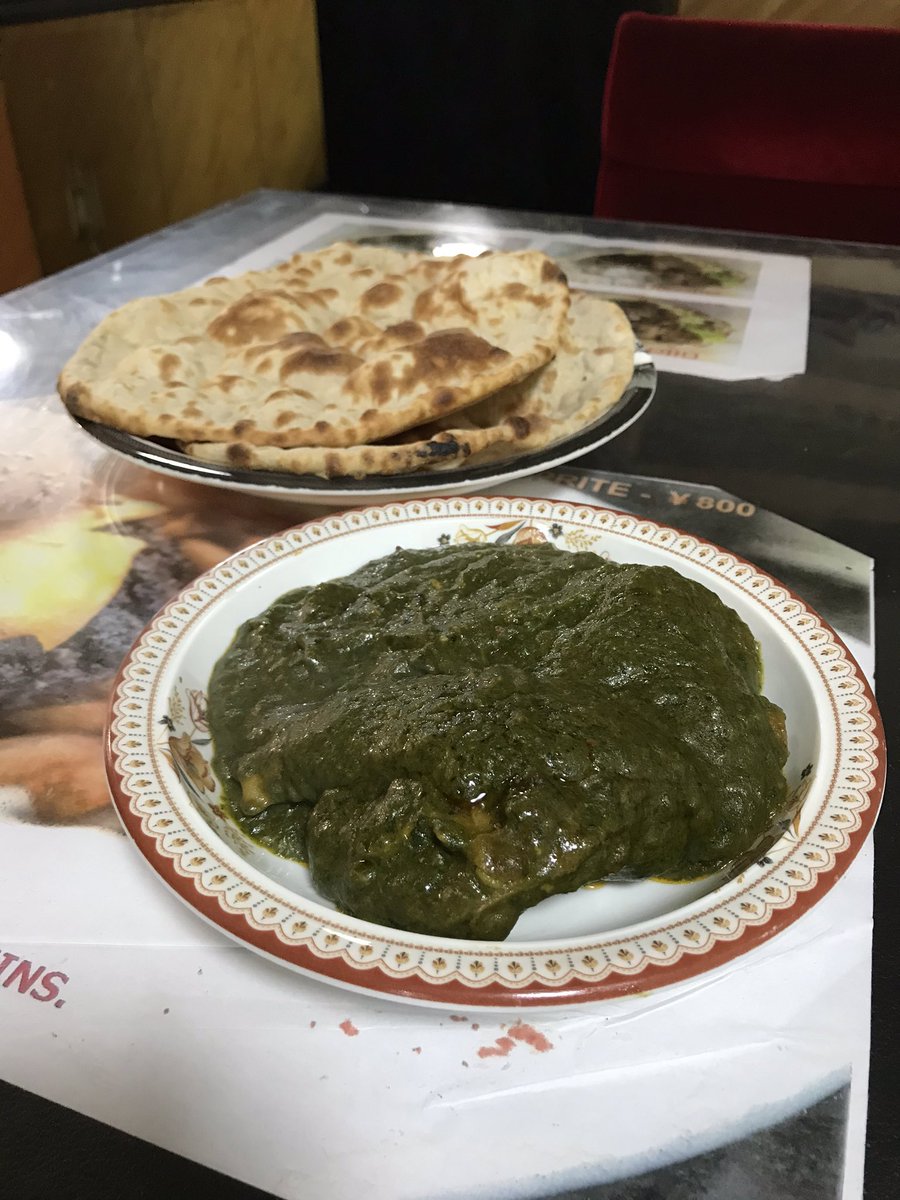 ShimanoDvs's tweet photo. マトンパラク。美味しかった〜！
#ユーカン #muttonpalak https://t.co/T1AEYL9TUN