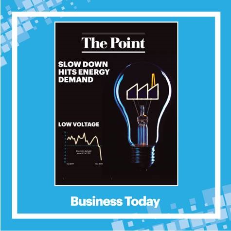 business_today's tweet photo. A decelerating economy and low capacity utilisation have begun to reflect in declining energy needs - in thermal power, diesel and even aviation fuel. Demand is likely to pick up only when economic activity increases. Read more in the latest issue of #BTMagazine. #BTIndia #GSTeal https://t.co/QzDX29eXUo