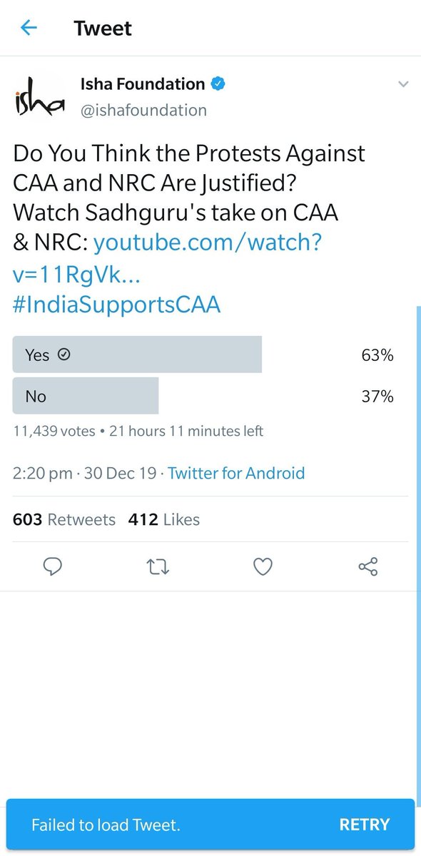 imMAK02's tweet photo. 3 Polls, all deleted 😂😂😂 

Sanghi and Modia are scared now 😂😂

#IndiaDoesNotSupportCAA

#IndiaAgainstCAA https://t.co/vdE3IAuiI9