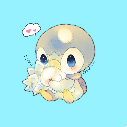 ポケモン ポッチャマとユキハミ がちょーのイラスト