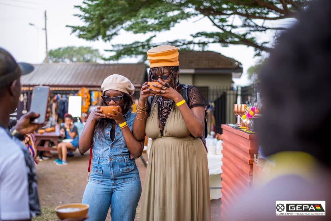 GEPAGhana's tweet photo. Scenes from the @NaturallFest sponsored by @GEPAGhana 

#ExportGhanaExportMore #gepa #naturallfest #YearOfReturn #Christmas https://t.co/NvQc0SWRWq