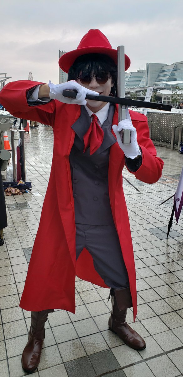 県警巡査長 En Twitter Hellsingよりアーカードの旦那 化物を倒すのはいつだって人間だ 人間でなくてはいけないのだ 掲載許可済み コミケ97 C97 コミケコスプレ コスプレ コミックマーケット97