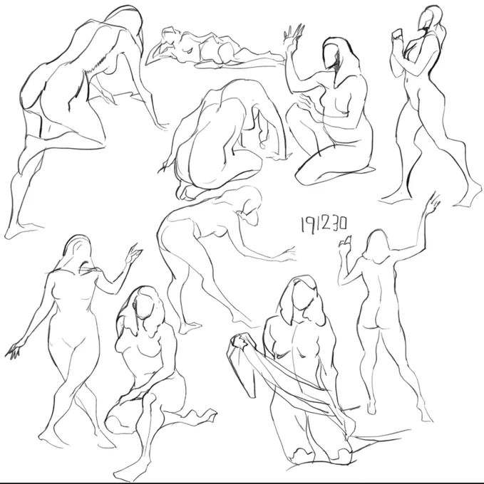 最近のドローイング 
