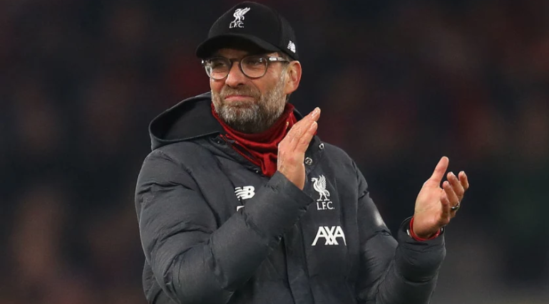 FootyYapper's tweet photo. Klopp Insists Premier League Title Race Isn't Over

Read: https://t.co/JjV9mIFiC9 https://t.co/7sO9ZGEFKR