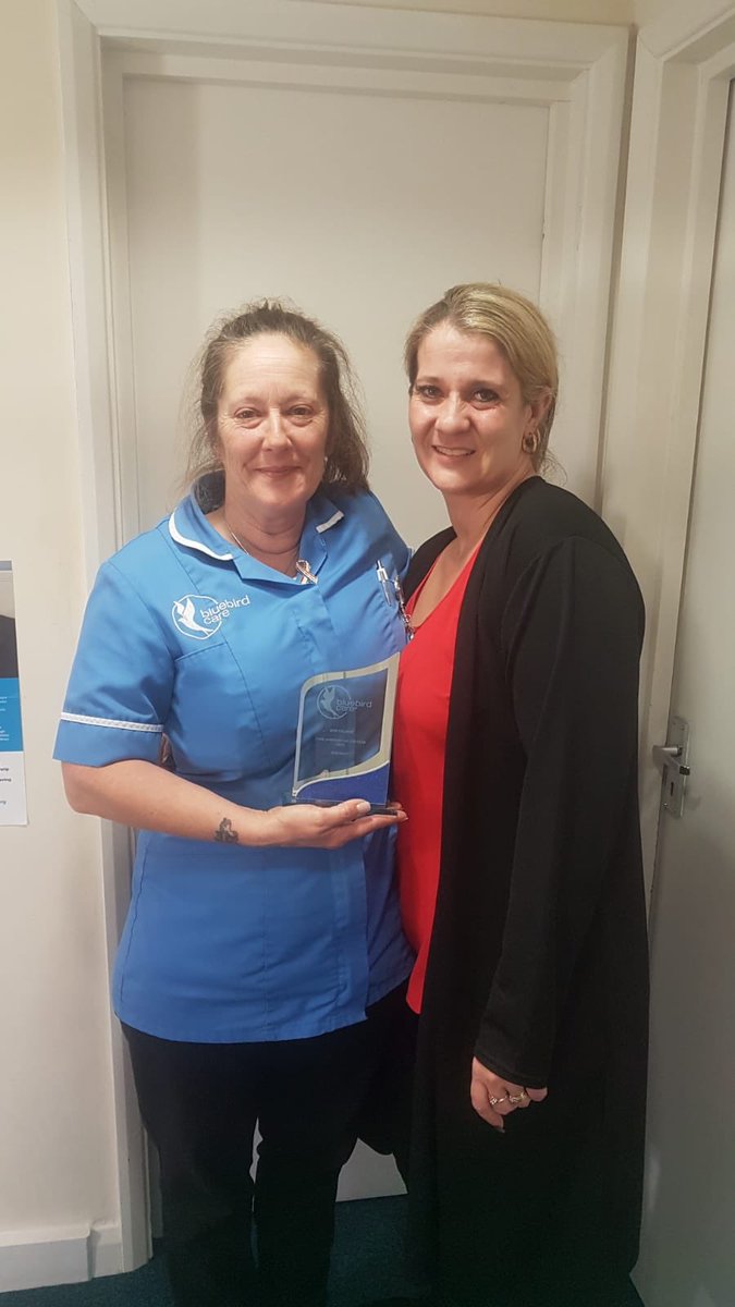 CareHavering's tweet photo. Kim, we love you!

Congratulations to Kim Palmer who is our Care Worker of the Year for 2019 🙂 

Kim is always going out of her way to help others, and has been an absolute star over the last 12 months.

Thank you Kim!

#BluebirdCareUK #Havering #Romford #CareWorkerOfTheYear https://t.co/zp4BfTOaP0