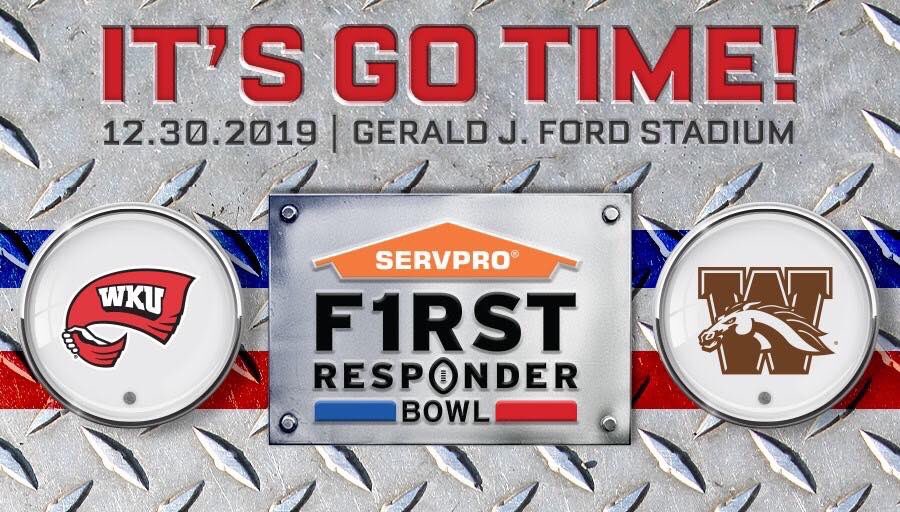 Today is THE DAY! We are super excited! 🧡💚 🏈 
#servpromckinney
#honoringfirstresponders
#firstresponderbowl2019
#fordstadium