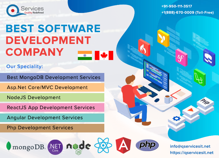 qservicesit's tweet photo. #QServicesInc - #BestSoftwareDevelopmentCompany in India and Canada delivering expert #Web and #MobileDevelopmentServices at affordable rates and meeting all required guidelines &amp; deployed in specified deadlines. https://t.co/8UVRdB8M3h https://t.co/NZwUwkmYIs