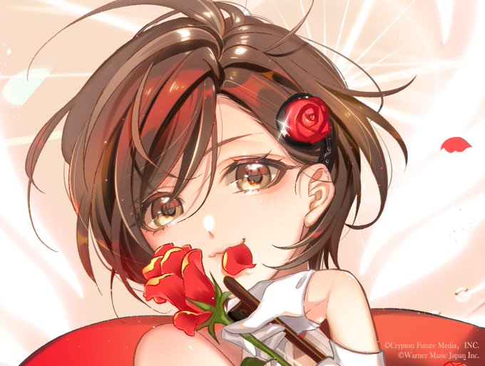 「髪飾り 红玫瑰」のTwitter画像/イラスト(古い順)