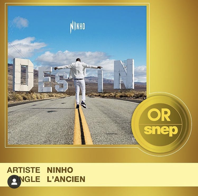 1stantRAP's tweet photo. Ninho-l’ancien Single d’or 🕺🏼 https://t.co/7W110OTZxT