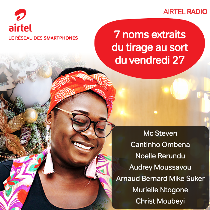 Airtel_GA's tweet photo. Avec Airtel Radio, cumule des gigas pour profiter au max de la 4G d'Airtel en 2020. 😀
Plus tu gagnes et plus tu cumules des gigas !
RDV le vendredi prochain à 15H30 sur notre page Facebook avec Miss Bouloilou !
#AirtelGabon #Wami4G #DodoMorning #MissBouloilou https://t.co/cUk1ptdVQB