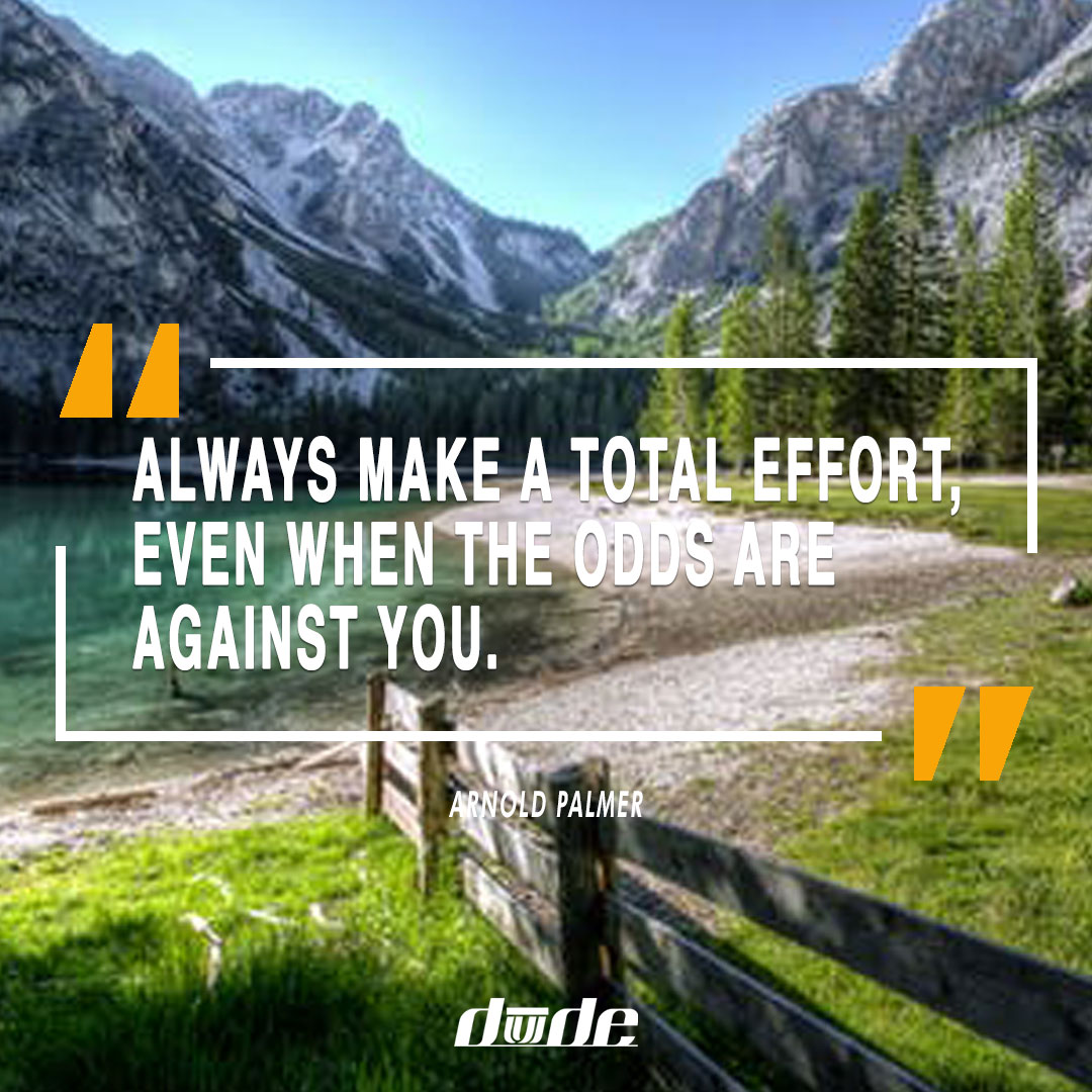 Always make a total effort, even when the odds are against you.
Arnold Palmer
#discgolf #discgolfapparel #discgolfclothing #quote #dontbeafraidoffailure #keepworkinghard