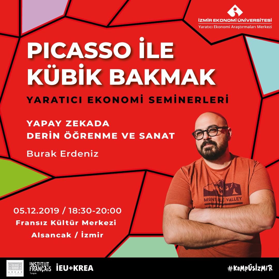 IeuKrea's tweet photo. Sn. Burak Erdeniz Hocamızın 'Yapay Zekada Derin Öğrenme ve Sanat' başlıklı konuşmasını dinlemiş miydiniz?

https://t.co/HytzS65VYi https://t.co/Cg81MixSkm