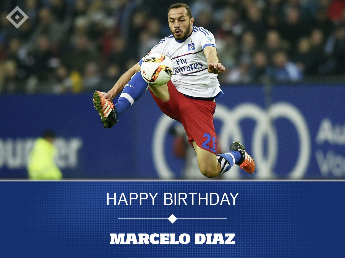 Happy birthday to Marcelo Diaz, who is celebrating his 33rd birthday today   
