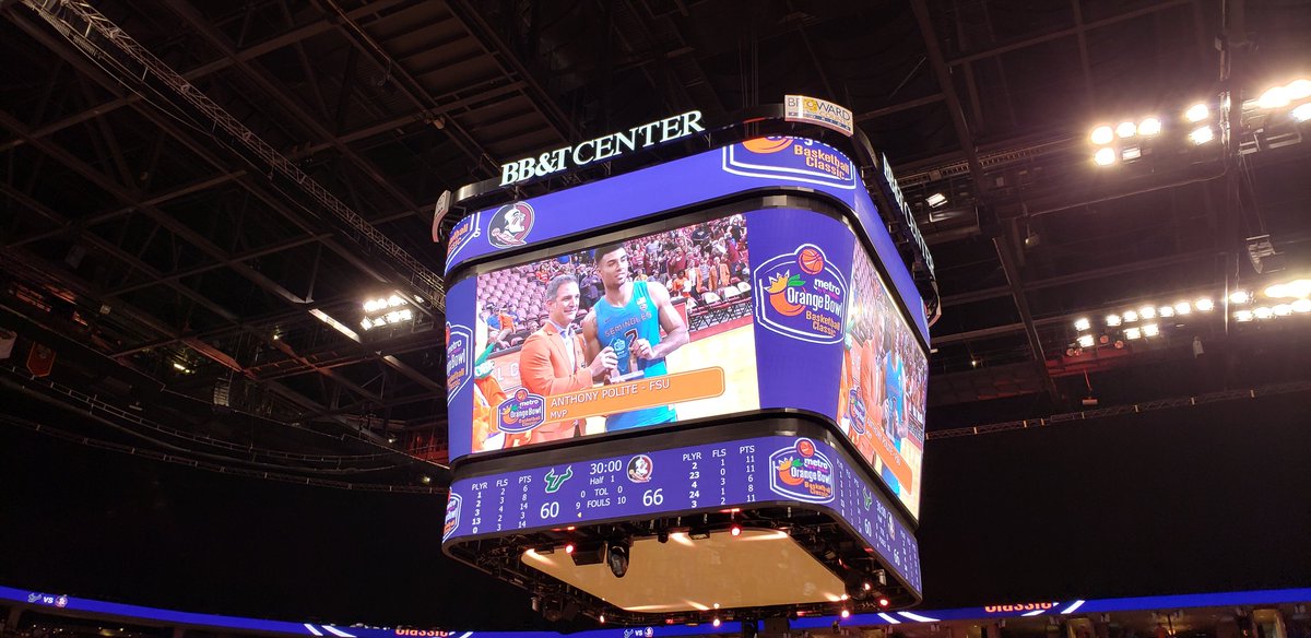 miguelnovoa's tweet photo. We joined #college #basketball last week at the #bbtcenter - love my #seminoles &amp; #gators. Played the @usfmbb but our @fsuhoops got 'em w/that basket. #Anthonypolite=MVP. // 2nd Game: @gatorsmbk hit by the @usuaggiebasketball. All played well. #foxsports https://t.co/tl6ibNadGP https://t.co/EdhpAiQxc2