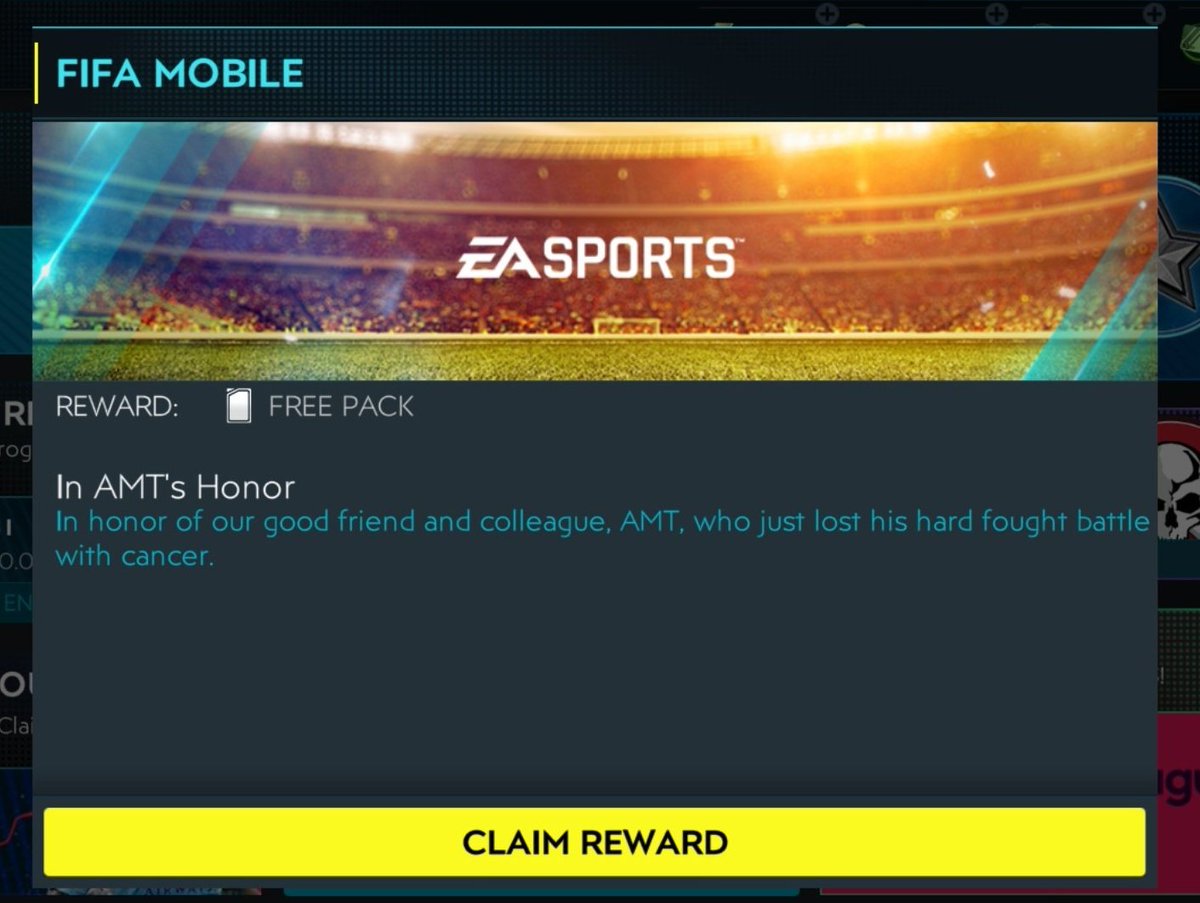 Fifa Mobile News In Amt S Honor Ea Just Provided Everyone With The World Cancer Day Logo In Fifa Mobile Change Your Logo To This Fifamobile Fifamobile Fut T Co U6s9ogmzlw