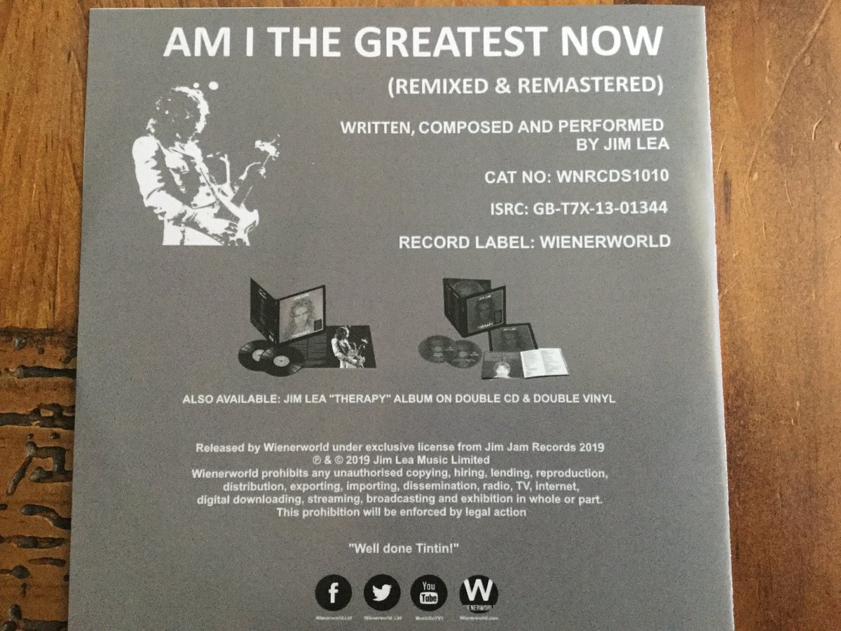 GogoSlade's tweet photo. I really like this remixed &amp; remastered version. @SladeNews  @jimleamusic @wienerworld_ltd #Jim Lea #Wienerworld https://t.co/x5zJNAQEmb